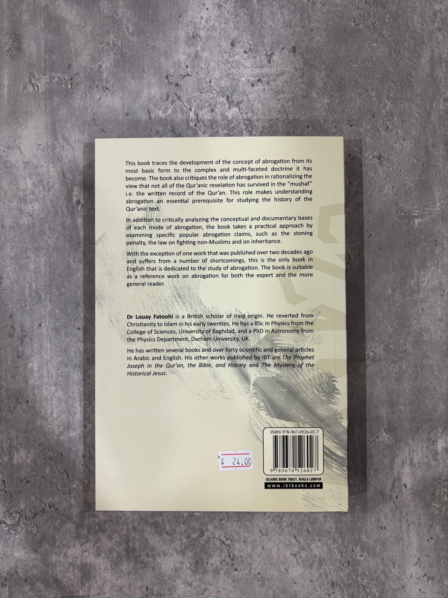 Abrogation in the Qur’an and Islamic Law
