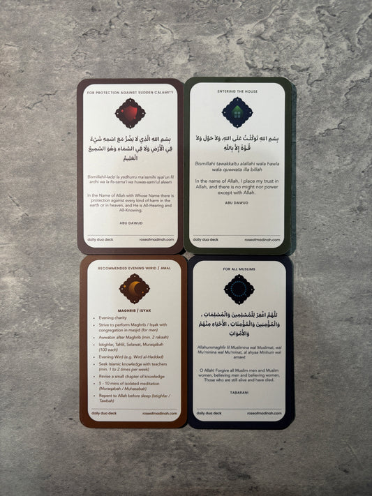 Dua Deck Cards
