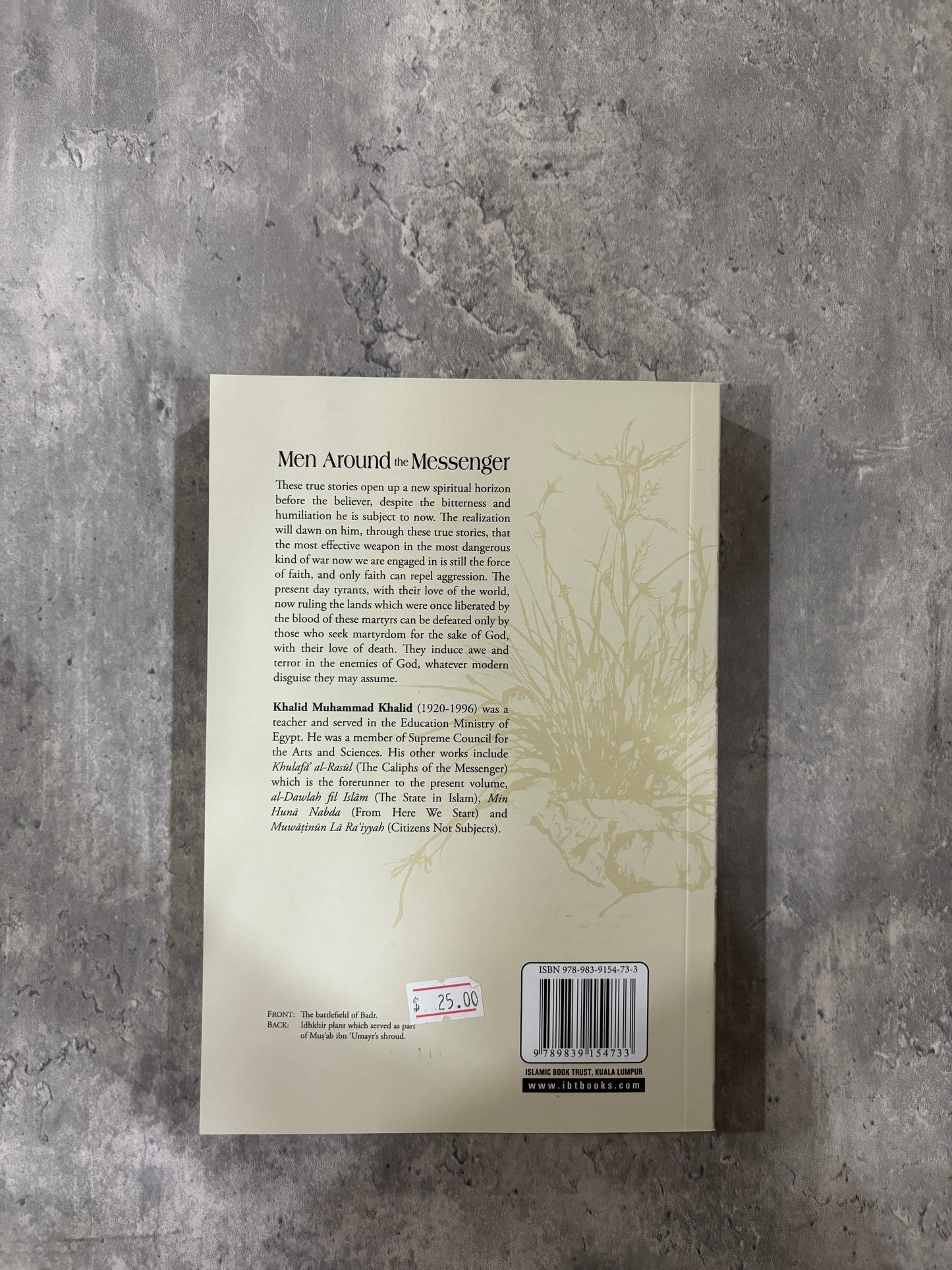 Men around the Messenger