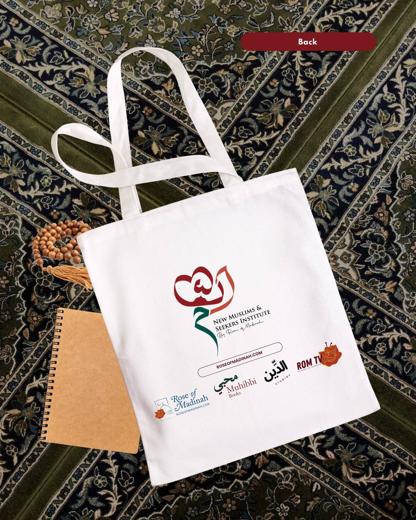 Rose of Madinah SG Tote Bags (A3)