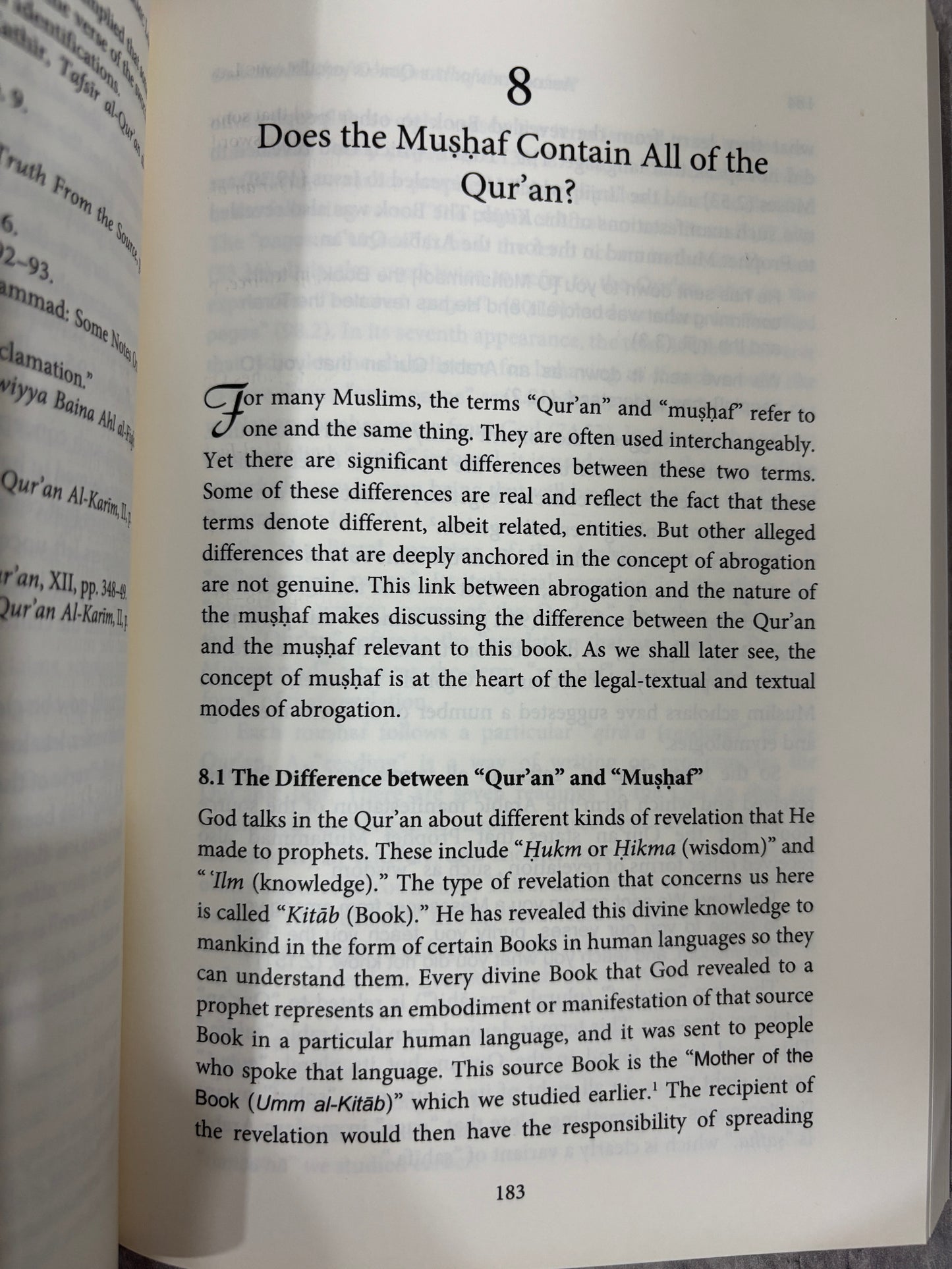 Abrogation in the Qur’an and Islamic Law