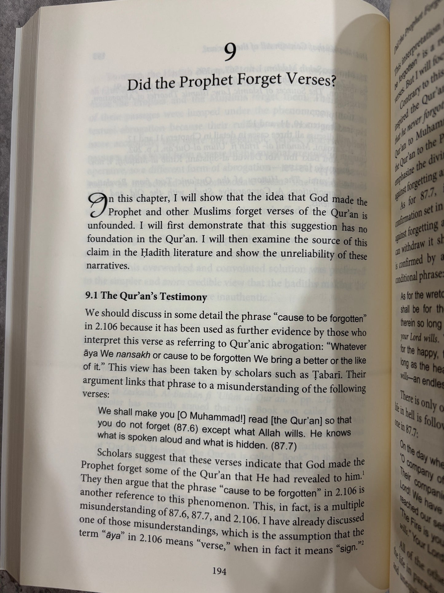 Abrogation in the Qur’an and Islamic Law