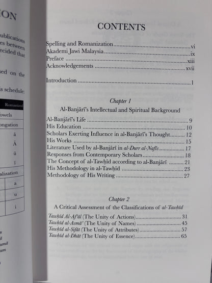 Al-Tawhid From Sufi's Perspective: An Analytical Study of Al-Durr Al-Nafis Shaykh Muhammad Nafis Al-Banjari