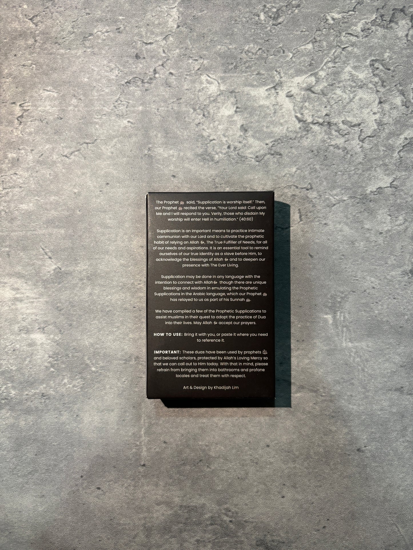 Dua Deck Cards