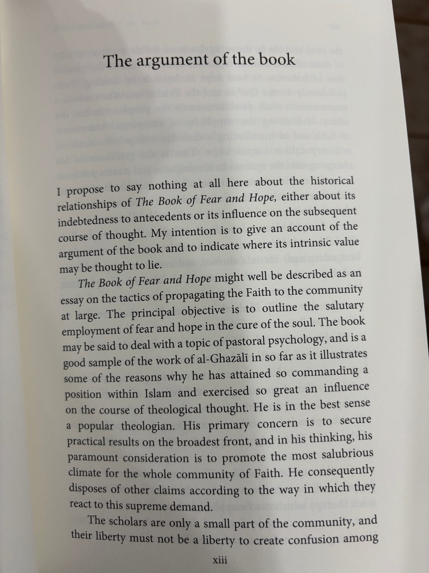 Fear and Hope