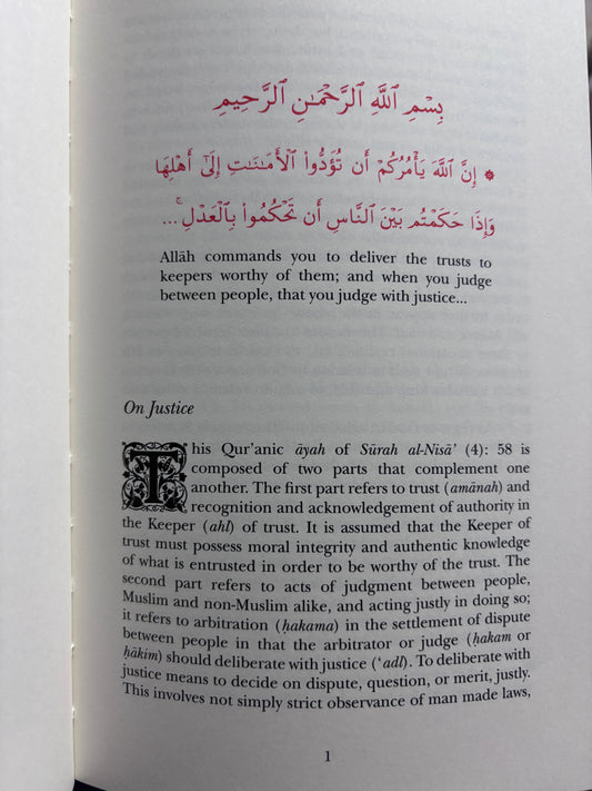 On Justice and the Nature of Man