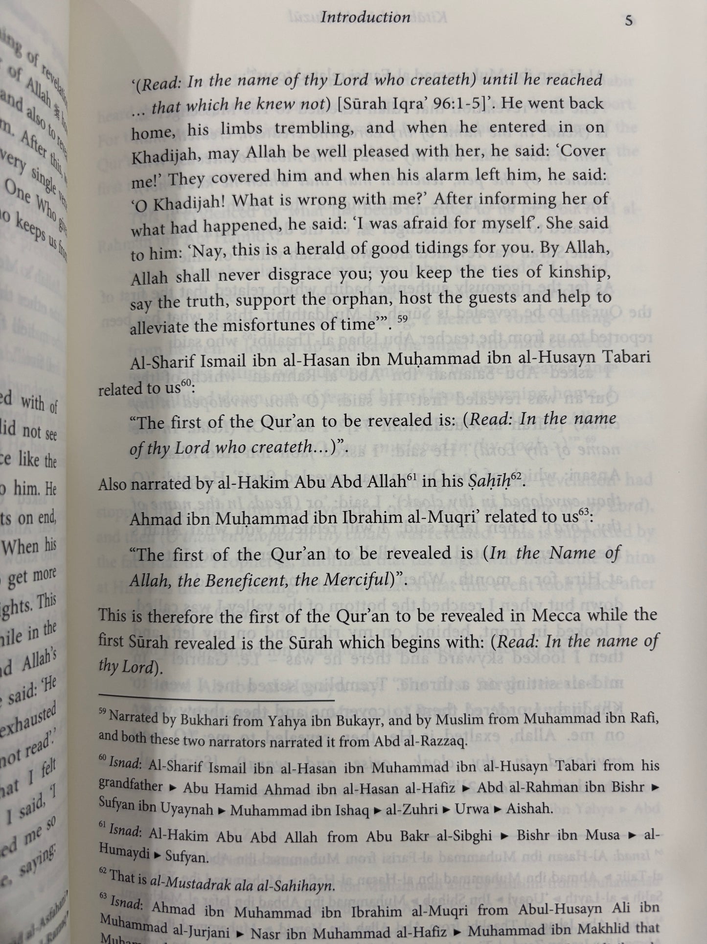 Kitab Asbab al-Nuzul: Occasions and Circumstances of Revelation