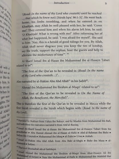 Kitab Asbab al-Nuzul: Occasions and Circumstances of Revelation