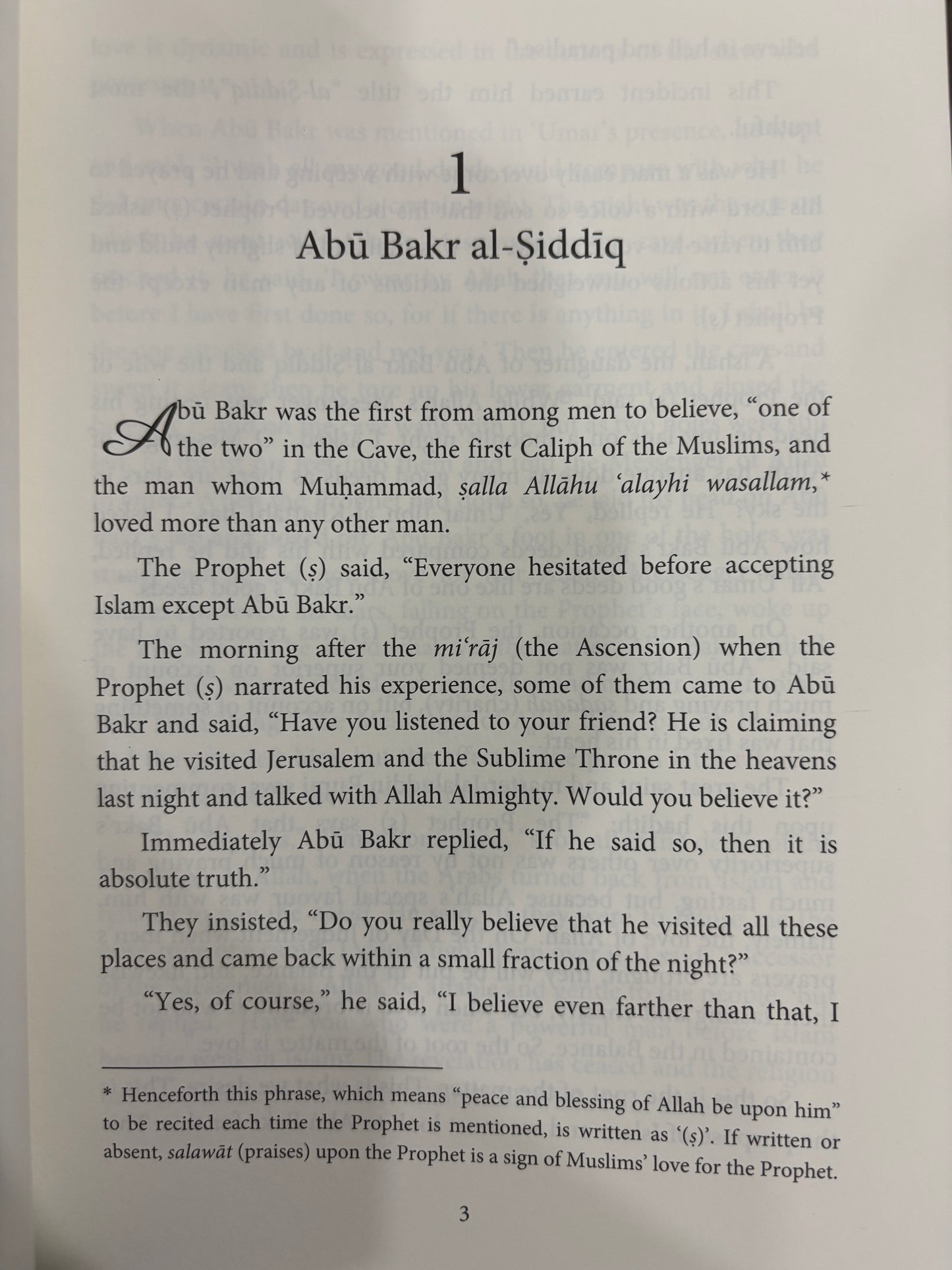 Men around the Messenger