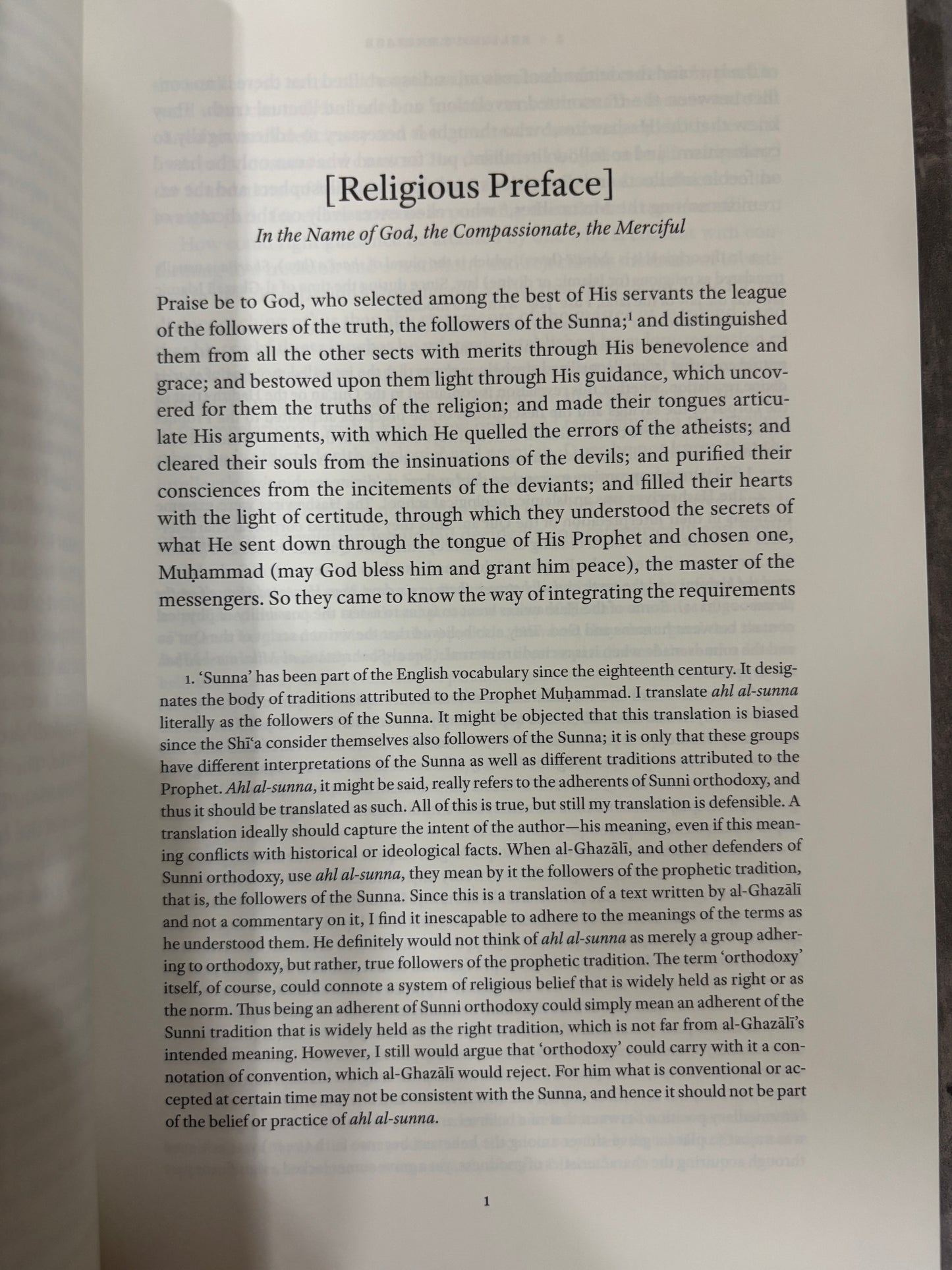 Al-Ghazālī’s Moderation in Belief: Al-Iqtisad fi al-I‘tiqad