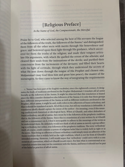 Al-Ghazālī’s Moderation in Belief: Al-Iqtisad fi al-I‘tiqad