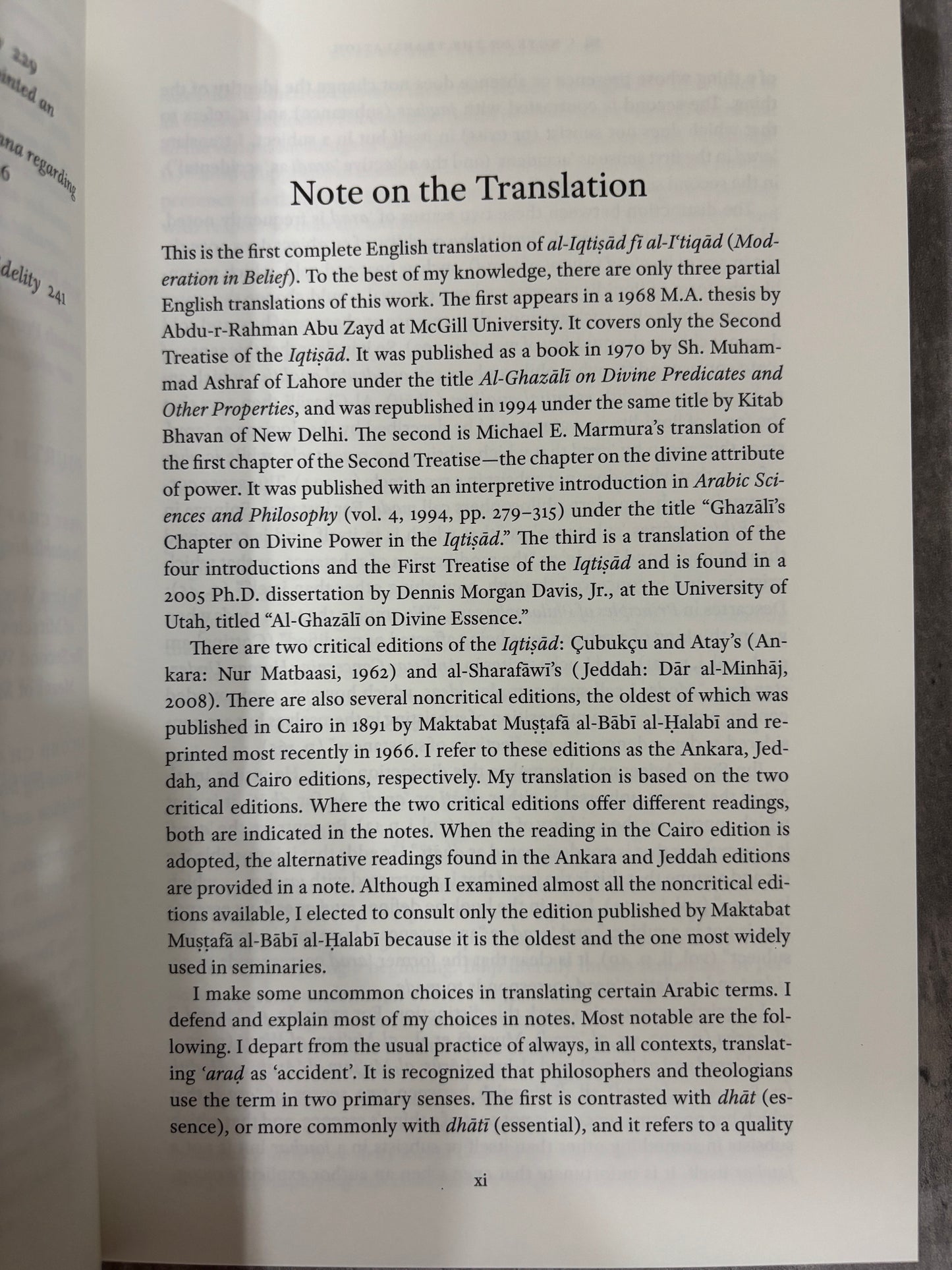 Al-Ghazālī’s Moderation in Belief: Al-Iqtisad fi al-I‘tiqad