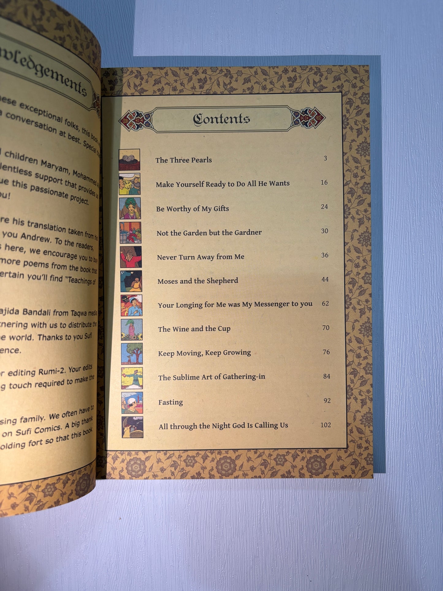 Sufi Comics Rumi Volume 2