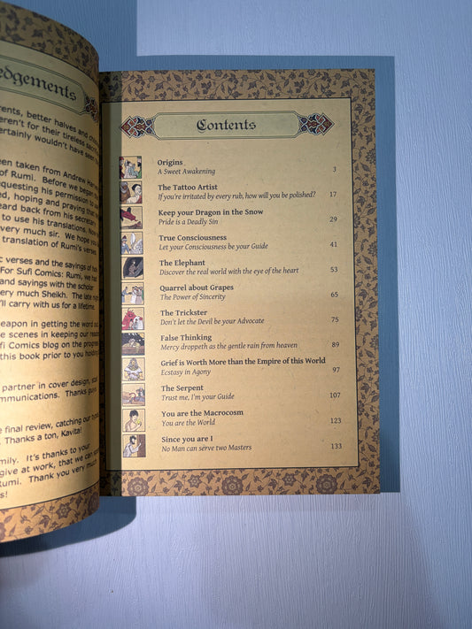 Sufi Comics Rumi Volume 1