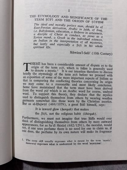Some Aspects of Sufism as Understood and Practiced among the Malays
