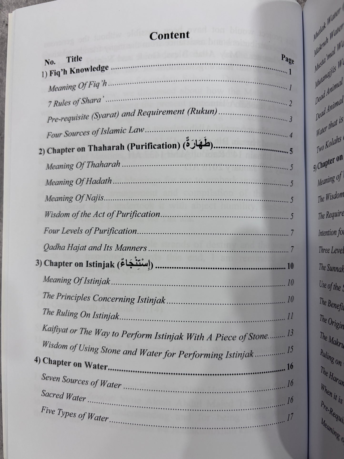 Thaharah: Rules of Purification in Islam