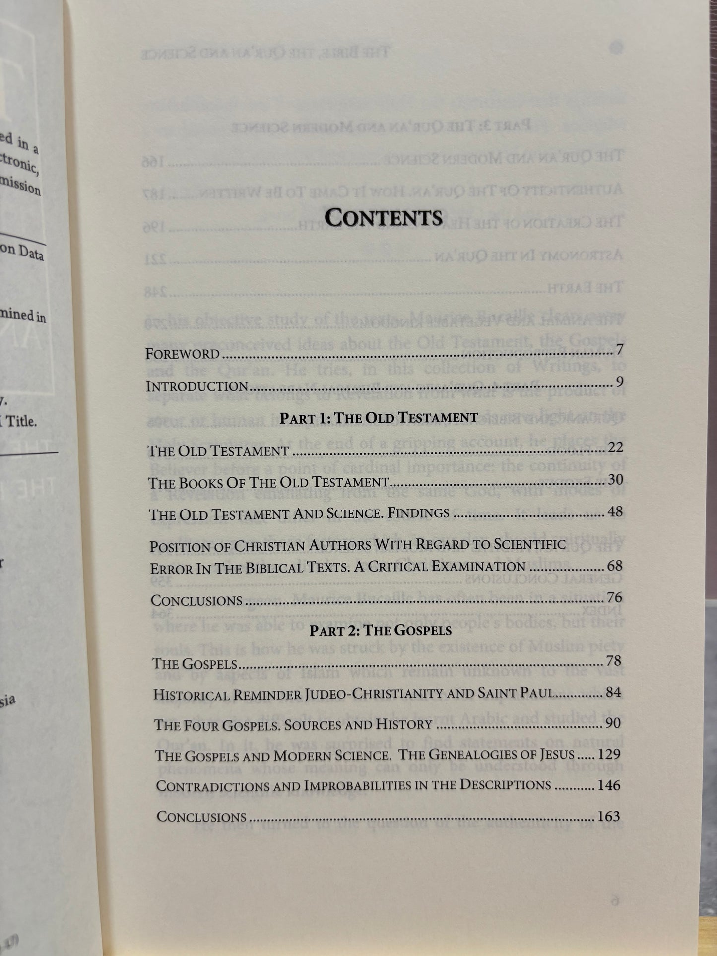 The Bible The Qur'an and Science