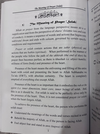 The Chapter of Prayer Part 1