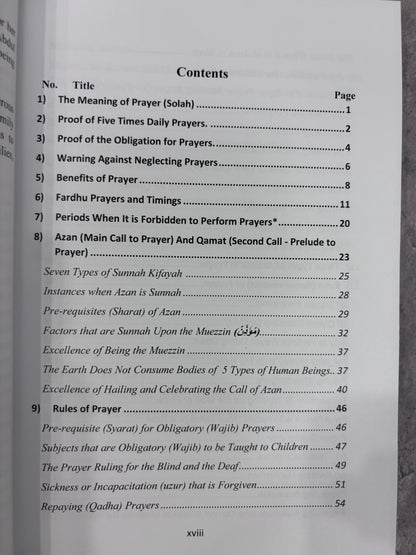 The Chapter of Prayer Part 1