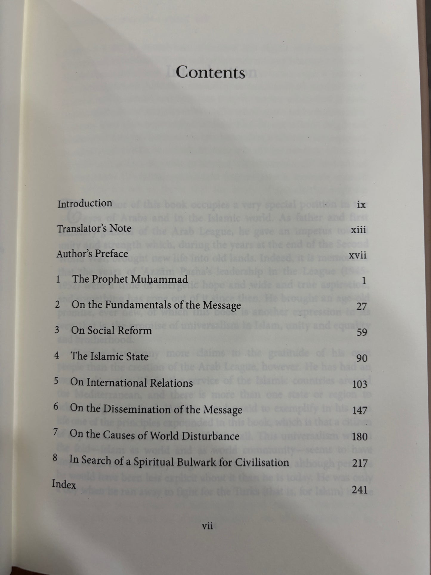 The Eternal Message of Muhammad