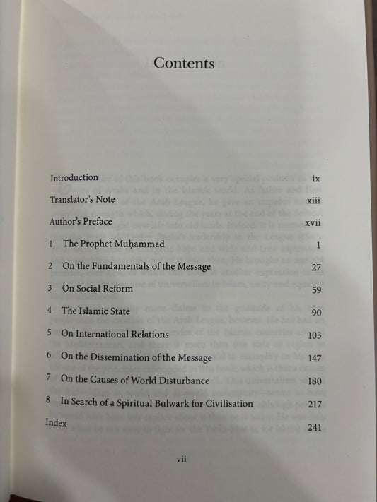 The Eternal Message of Muhammad