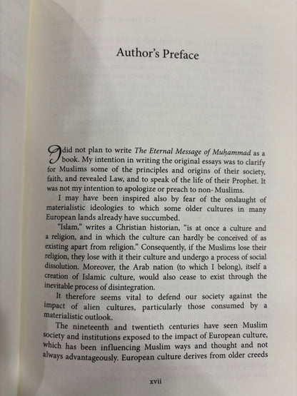 The Eternal Message of Muhammad