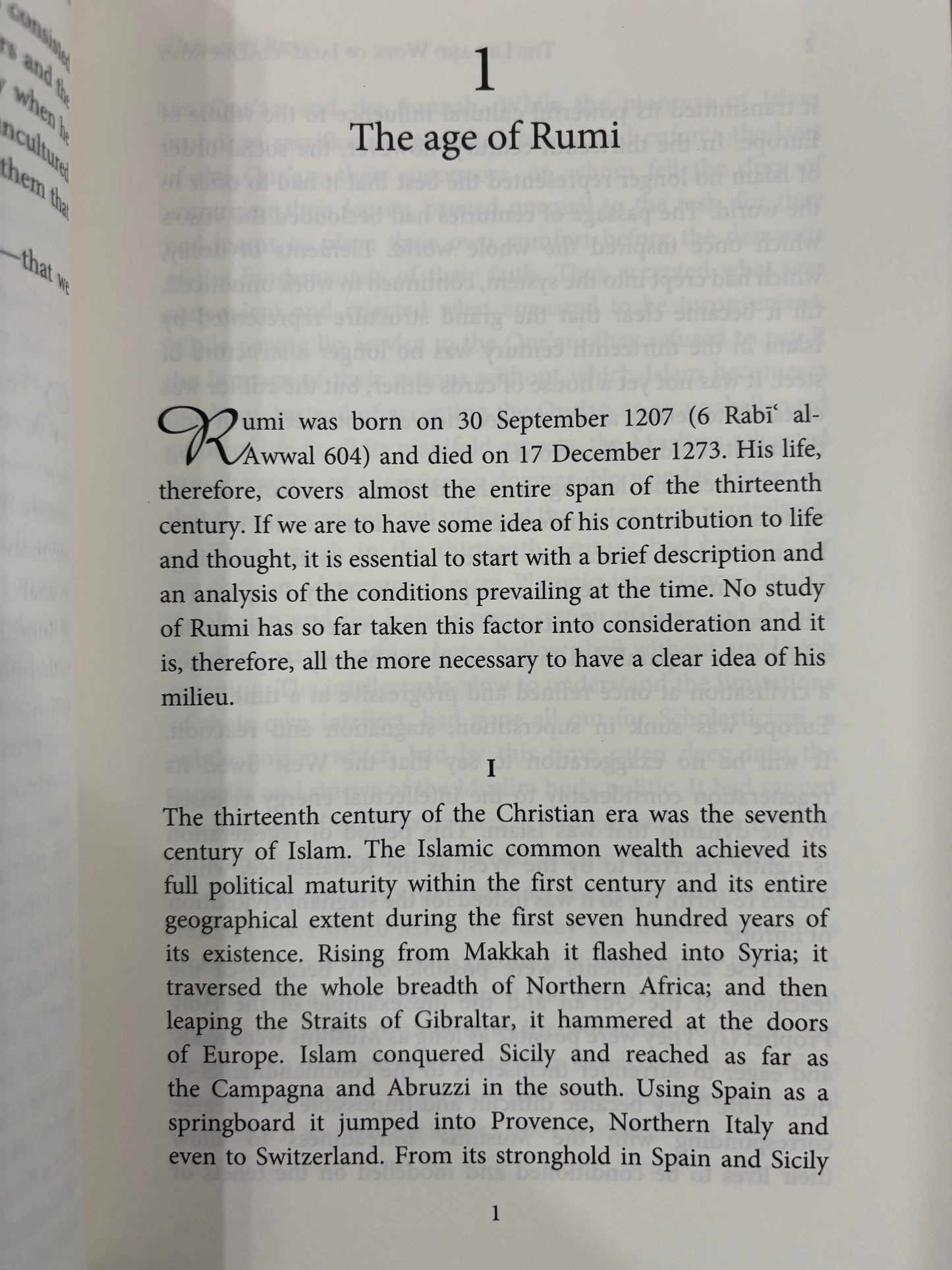 The Life and Work of Jalal-ud-din Rumi