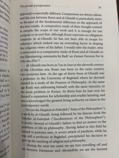 The Life and Work of Jalal-ud-din Rumi