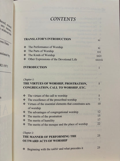 The Mysteries of Worship in Islam