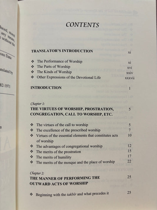 The Mysteries of Worship in Islam