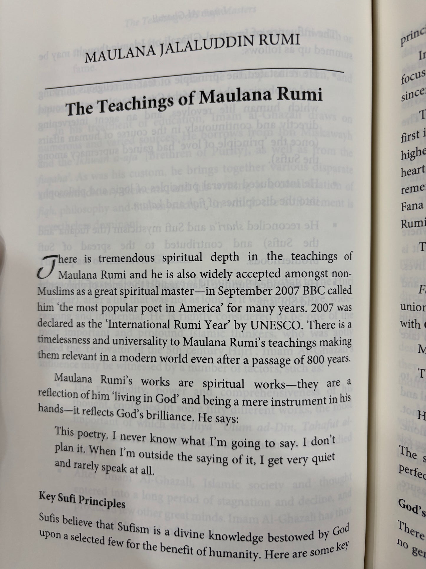 The Teachings of 3 Sufi Masters